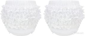 img 4 attached to Durio Bloomers Toddler Ruffle Diaper Apparel & Accessories Baby Girls via Clothing