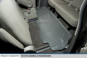 img 3 attached to SMARTLINER 2011 2018 Toyota Sienna Passenger Interior Accessories - Floor Mats & Cargo Liners