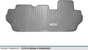 img 2 attached to SMARTLINER 2011 2018 Toyota Sienna Passenger Interior Accessories - Floor Mats & Cargo Liners