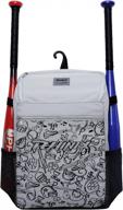 phinix baseball and t-ball backpack for easy carrying and organization logo