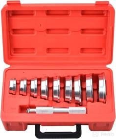 img 4 attached to 🔧 Versatile Prokomon 10pc Axle Bushing Bearing Race &amp; Seal Removal/Install Driver Master Tool Set: A Must-Have for Precision Mechanics