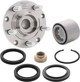 img 2 attached to 🔧 High-Quality [Subaru] Wheel Hub Bearing Assembly [2-Pack] with Repair Kit for 1993-2007 Impreza, 1998-2008 Forester, 1992-1999 Legacy [Fitment Details in Description]