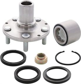 img 3 attached to 🔧 High-Quality [Subaru] Wheel Hub Bearing Assembly [2-Pack] with Repair Kit for 1993-2007 Impreza, 1998-2008 Forester, 1992-1999 Legacy [Fitment Details in Description]