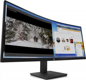 img 1 attached to HP 34 Inch W QHD Display M34D 3440X1440P, 100Hz, Contrast: Dynamic Ratio 10M:1, Panel: Curved, Resolution: 3440 X 1440@ 60 Hz, ‎HP M34D 34-Inch VA W-QHD&Nbsp; Curved 5Ms 100Hz Display, HDMI