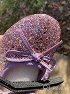 img 1 attached to Otter MOMO Toddler Ballet Shoes for Girls review by Ashley Howard