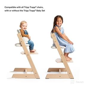 img 1 attached to 🪑 Enhance Comfort and Support with Tripp Trapp Classic Cushion 'Into The Deep' - Perfect Match for Tripp Trapp Chair & High Chair - Machine Washable - Universal Fit