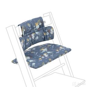 img 4 attached to 🪑 Enhance Comfort and Support with Tripp Trapp Classic Cushion 'Into The Deep' - Perfect Match for Tripp Trapp Chair & High Chair - Machine Washable - Universal Fit