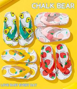 img 3 attached to Сандалии Тапочки Non Slip Toddler Avocado