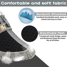 img 2 attached to Kajiewo Dog Boots: Anti-Slip, Breathable & Waterproof 🐾 Shoes for Small Dogs on Hot Pavement - 4PCS