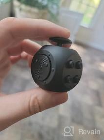 img 6 attached to PILPOC Fidget Cube - Deluxe Authentic Stress And Anxiety Toys For Adults & Kids - Premium Protective Case, ADHD, OCD, Autism Relief Clicker Toy