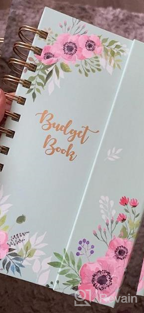img 1 attached to Budget Planner - Budget Book, 12 Month Financial Organizer, Expense Tracker, Undated Finance Planner & Bill Organizer, 8.3" X 6.2" Monthly Budget Book, Account Book, Start Anytime, Inner Pocket, Stickers review by Bryan Gibbons