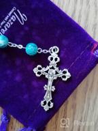 img 1 attached to 🔹 Catholic Miraculous Turquoise Jewelry for Boys at Nazareth Store review by Ryan Brady