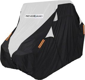 img 4 attached to 🚙 Waterproof Heavy Oxford Material UTV Cover, NEVERLAND Deluxe for Polaris RZR Yamaha YXZ Can-Am Maverick Honda Pioneer Kawasaki Wildcat 2-3 Passenger