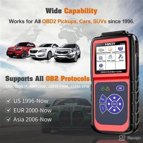 img 1 attached to HINOY Hi-Max OBD2 Scanner: Universal Check Engine Light Diagnostic Scan Tool for All OBD II Cars