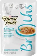 🐟 purina fancy feast classic tuna & vegetables cat food - pack of 32, 1.4 oz. pouches logo