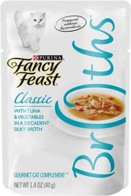 img 4 attached to 🐟 Purina Fancy Feast Classic Tuna & Vegetables Cat Food - Pack of 32, 1.4 Oz. Pouches