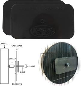 img 1 attached to 🐹 Cage Attachment for Noiseless Runner Exercise Wheels