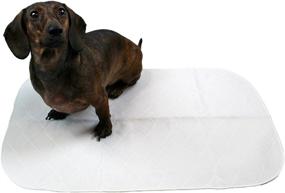 img 4 attached to Midlee Reusable Washable Dog Training Pee Pads Pack Of 3 (15" X 23")