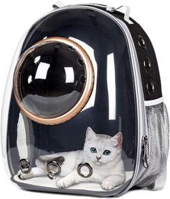 img 2 attached to Backpack Carrier Approved Transparent Sightseeing Small Animals