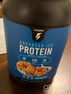 img 1 attached to Fuel Your Body With Inno Supps Advanced Iso Protein For 100% Whey Isolate And No Artificial Ingredients - Fruity Cereal Donut Flavor review by Justin Frazier