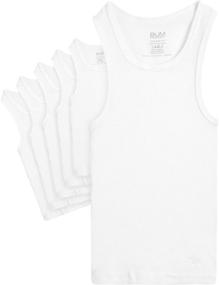 img 4 attached to B U M Equipment Toddler Boys Undershirt Boys' Clothing ~ Underwear