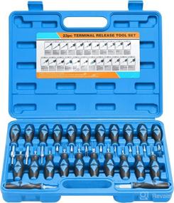 img 4 attached to AutoWanderer Tool Universal Terminal Release Kit With 23 PCS Terminal Kit For American Domestic And Imported Vehicles