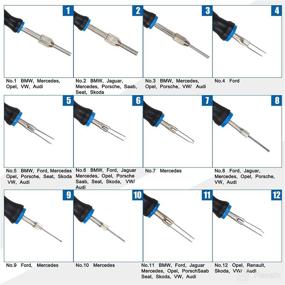 img 1 attached to AutoWanderer Tool Universal Terminal Release Kit With 23 PCS Terminal Kit For American Domestic And Imported Vehicles