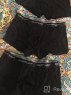 img 1 attached to COLORFULLEAF Men'S Bamboo Underwear: Ultra Soft, Breathable Boxer Briefs 3/4 Pack review by Prince Ruffins
