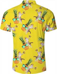 img 1 attached to Обновите свой летний гардероб гавайскими рубашками ALISISTER с 3D-рисунком для мужчин