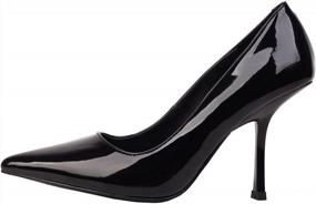 img 2 attached to Vivianly Women'S Pointed Pumps With Medium Heels And Stiletto High Heels In Patent Leather