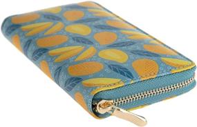 img 1 attached to Cute Fruit Print Around Wallet Women's Handbags & Wallets : Wallets