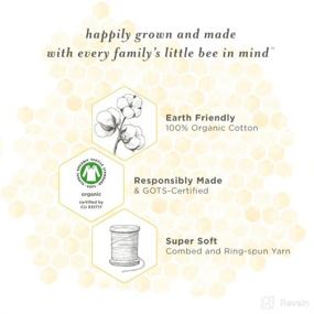 img 1 attached to 🛁 Подарочный набор марки Burt's Bees Baby с органическим полотенцем для мытья: Нежные ванночки с облачно-тематическими аксессуарами