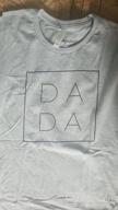 img 1 attached to Inkopious DADA T Shirt: A Stylish and Comfortable Father's Crewneck Men's Clothing in T-Shirts & Tanks review by Jeremy Hahn