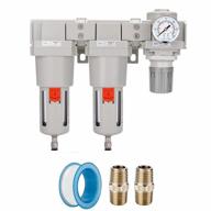 nanpu air drying system with double filters and pressure regulator combo for clean and controlled air supply logo