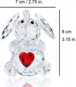 img 2 attached to Handmade Crystal Elephant Gifts For Women And Elephant Lovers - Adorable Figurine Collection For Home Decor And Animal Enthusiasts