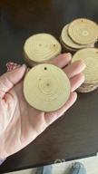 img 1 attached to Coadura Unfinished Natural Wood Slices 30Pcs 3.5-4 Inch Round Wood Discs For Crafts Wood Christmas Ornaments,Wedding Centerpieces Paintings DIY Crafts Disc Coasters,Christmas Gift review by Tina Stamey