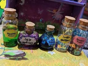 img 8 attached to Alritz Fairy Polyjuic Potion Kits For Kids, DIY 20 Bottles Magic Potions, Creative Crafts Toys For Girls 6 7 8 9 10