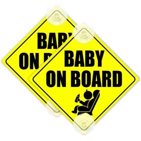 img 4 attached to Baby Board Signs Suction Cups