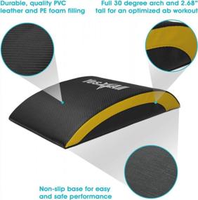 img 2 attached to 🧘 Yes4All Ab Exercise Mat: Enhance Abs Workout with Abdominal Wedge – Comfortable Support for Sit-Ups, No Tailbone Pain