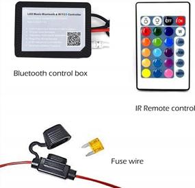 img 1 attached to Smartphone Controlled LED RGB Controller With Music Function And Dynamic Modes