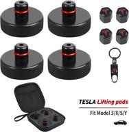 tslaamate lifting tesla storage caps 9 logo