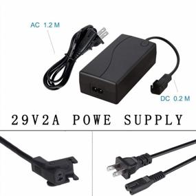 img 1 attached to Universal 29V/2A AC/DC Power Supply Adapter For Okin, Limoss And Tranquil Ease Recliner Power Recliners