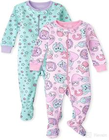 img 4 attached to Childrens Place Toddler Pajamas Admirer Apparel & Accessories Baby Boys ~ Clothing