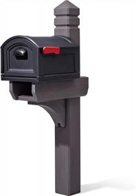 img 4 attached to Очень большая коричневая почтовая почта и почтовый ящик Lakewood - комплект Step2 518899 (T4) для улучшения SEO