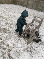 img 1 attached to Carters Dinosaur Little Character Snowsuit - Boys' Clothing, Jackets & Coats review by Ari Tanner