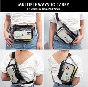 img 3 attached to Luminous Geometric Backpack: Stylish Handbag, Crossbody And Tote Bag With Holographic Reflective Design For Women