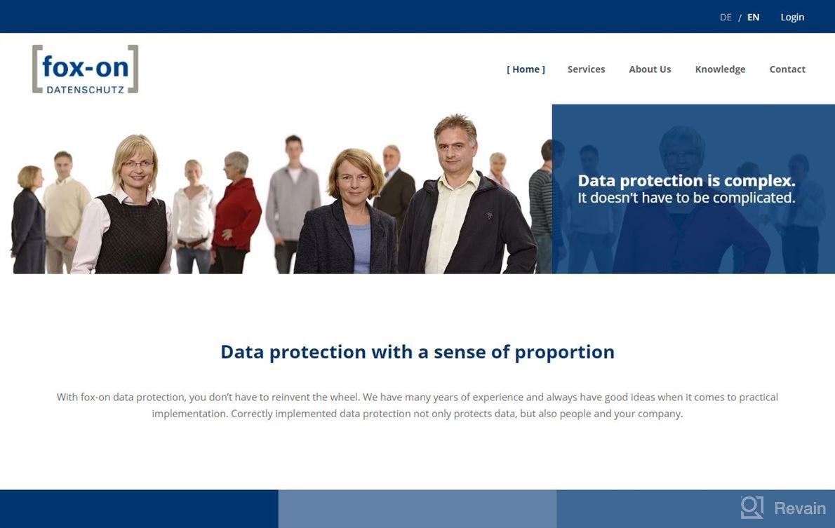 img 1 attached to fox-on data protection review by Paul Lewis