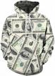 unisex 3d hoodies pullover sweatshirt with pockets long sleeve - funny design logo