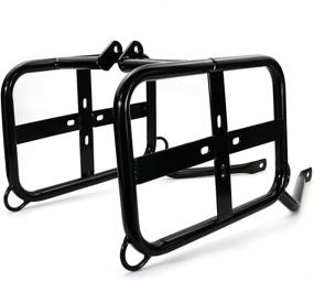 img 2 attached to 🏍️ Xitomer Saddlebag Support Racks, Compatible with CRF250L 2012-2021 / CRF250L Rally 2018-2021, Motorcycle Pannier Racks with Side Carrier