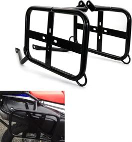 img 4 attached to 🏍️ Xitomer Saddlebag Support Racks, Compatible with CRF250L 2012-2021 / CRF250L Rally 2018-2021, Motorcycle Pannier Racks with Side Carrier